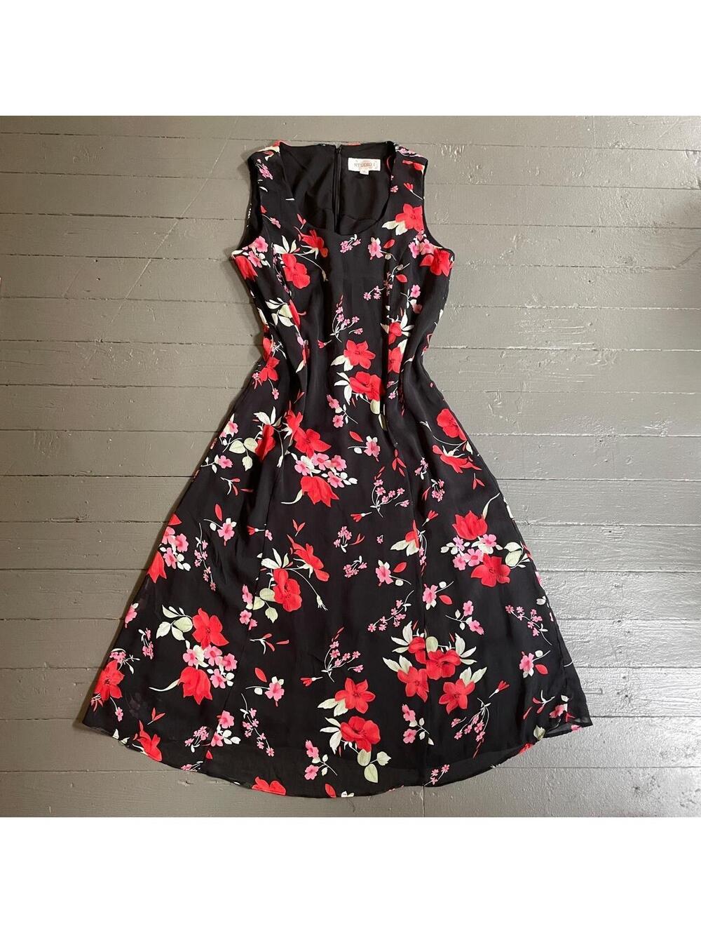 Studio Women's Black and Multi Dress